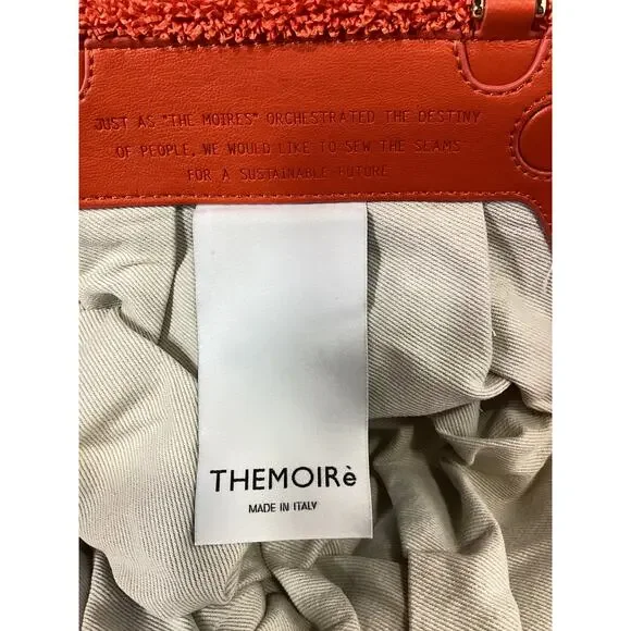 Neiman Marcus 'Themoire Tia' Red Bag Made In Italy Size OS
